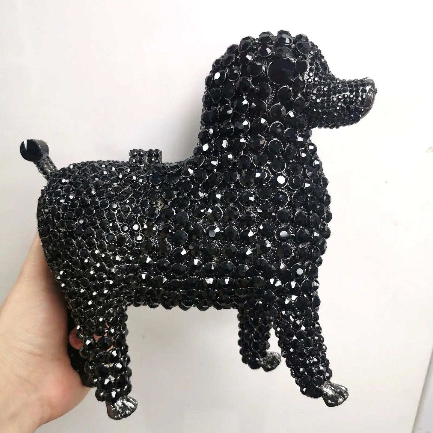 Genuine Crystal Animal-Shaped Evening Bag Set - Luxury Dinner Clutch Collection