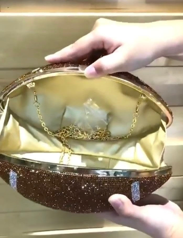 Crystal Rhinestone Evening Clutch - European American Party Bag | Multiple Colors