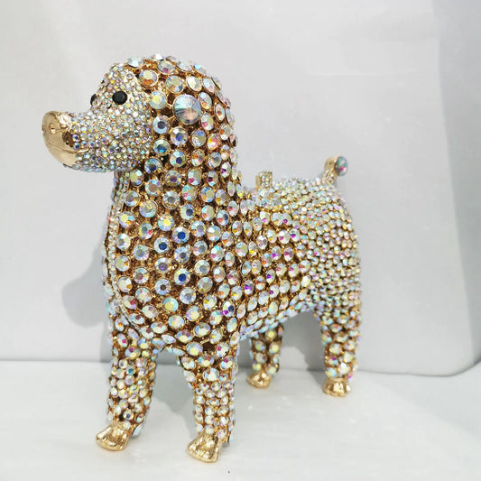 Genuine Diamond Animal-Shaped Evening Bag Set - Luxury Dinner Clutch Collection