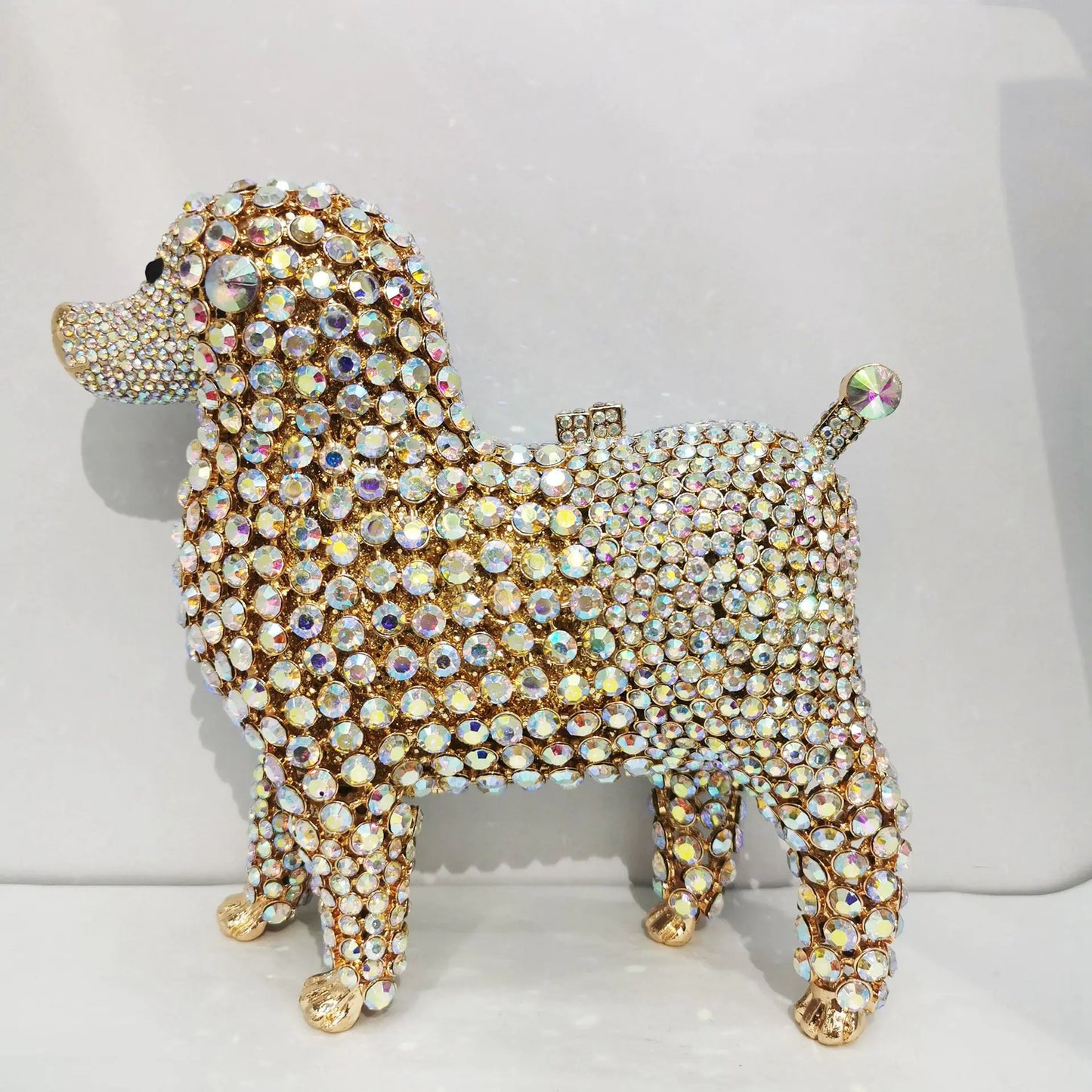 Genuine Diamond Animal-Shaped Evening Bag Set - Luxury Dinner Clutch Collection