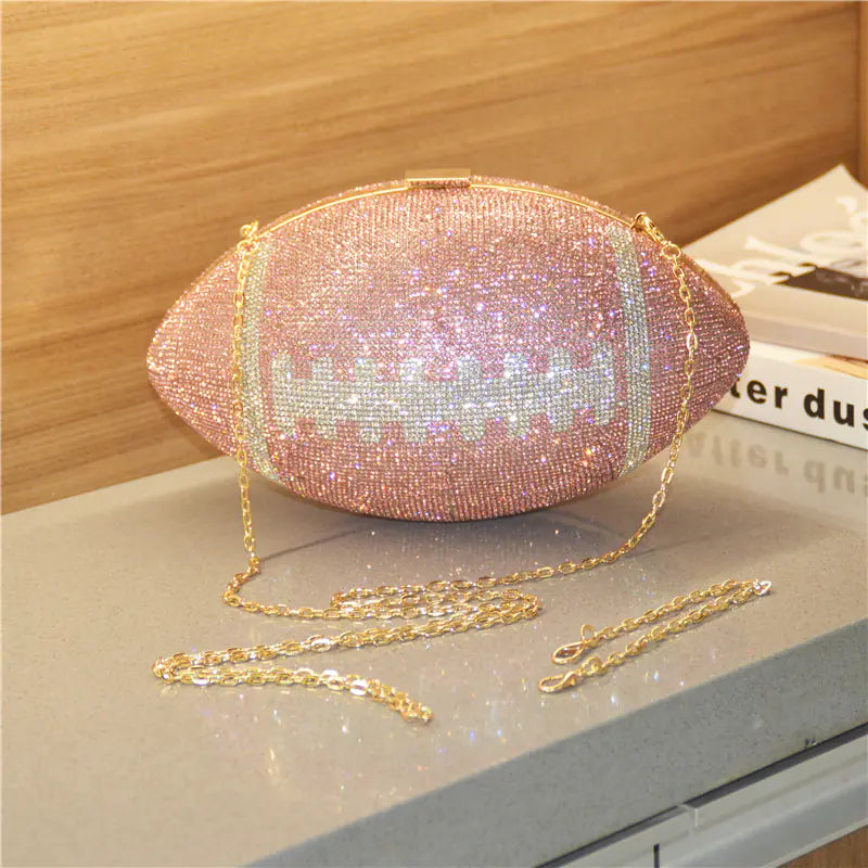 Crystal Rhinestone Evening Clutch - European American Party Bag | Multiple Colors
