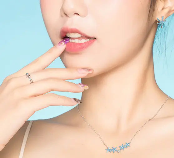 Sterling Silver Starfish Ring