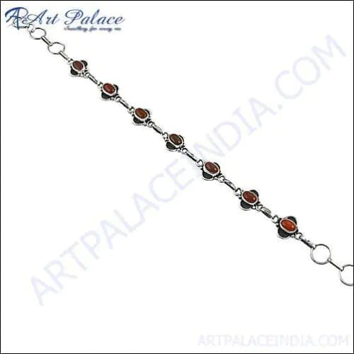 Genuine Red Onyx Gemstone Bracelet - Natural Stone Bracelet for Every Occasion