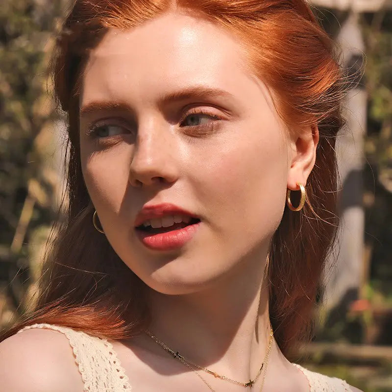 Sterling Silver Minimalist Exaggerated Earrings