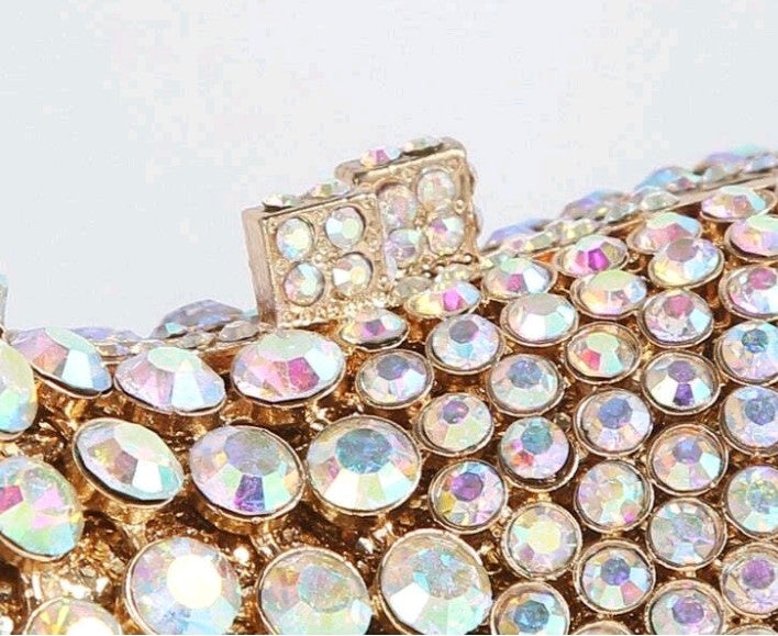 Genuine Crystal Animal-Shaped Evening Bag Set - Luxury Dinner Clutch Collection