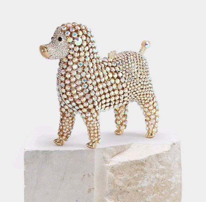 Genuine Crystal Animal-Shaped Evening Bag Set - Luxury Dinner Clutch Collection