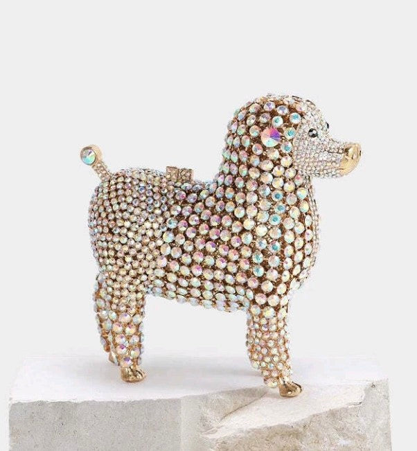 Genuine Crystal Animal-Shaped Evening Bag Set - Luxury Dinner Clutch Collection