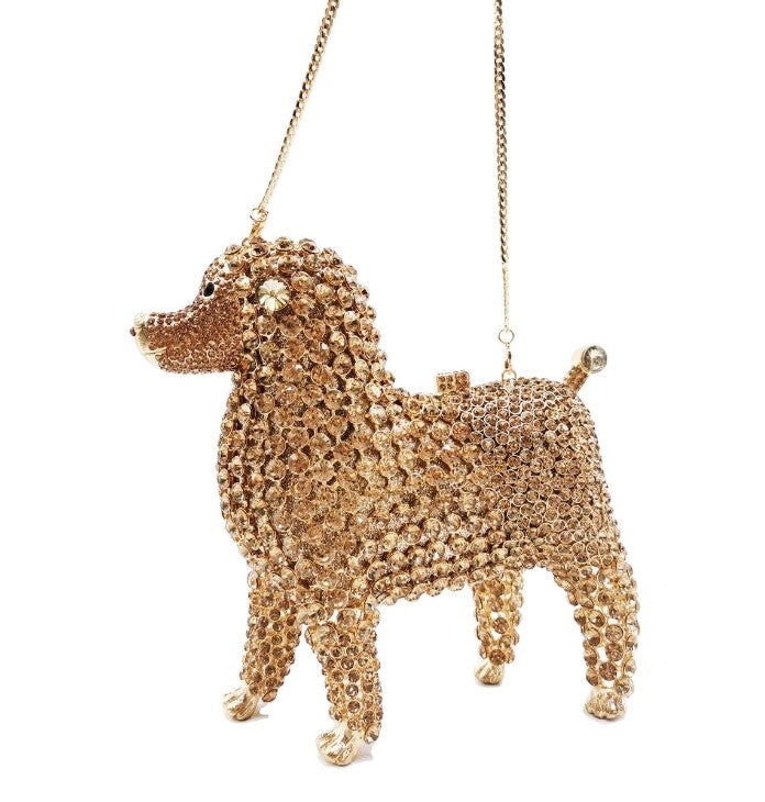 Genuine Crystal Animal-Shaped Evening Bag Set - Luxury Dinner Clutch Collection