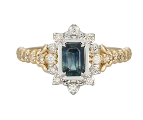 925 Silver Natural Topaz Ring